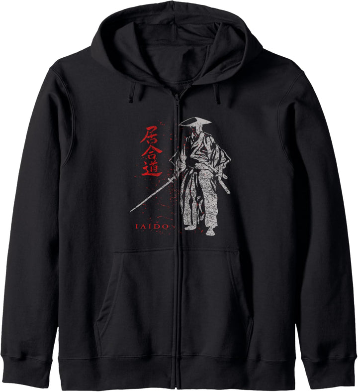 IAIDO - Kampfkunst, Samurai, Ronin Kapuzenjacke