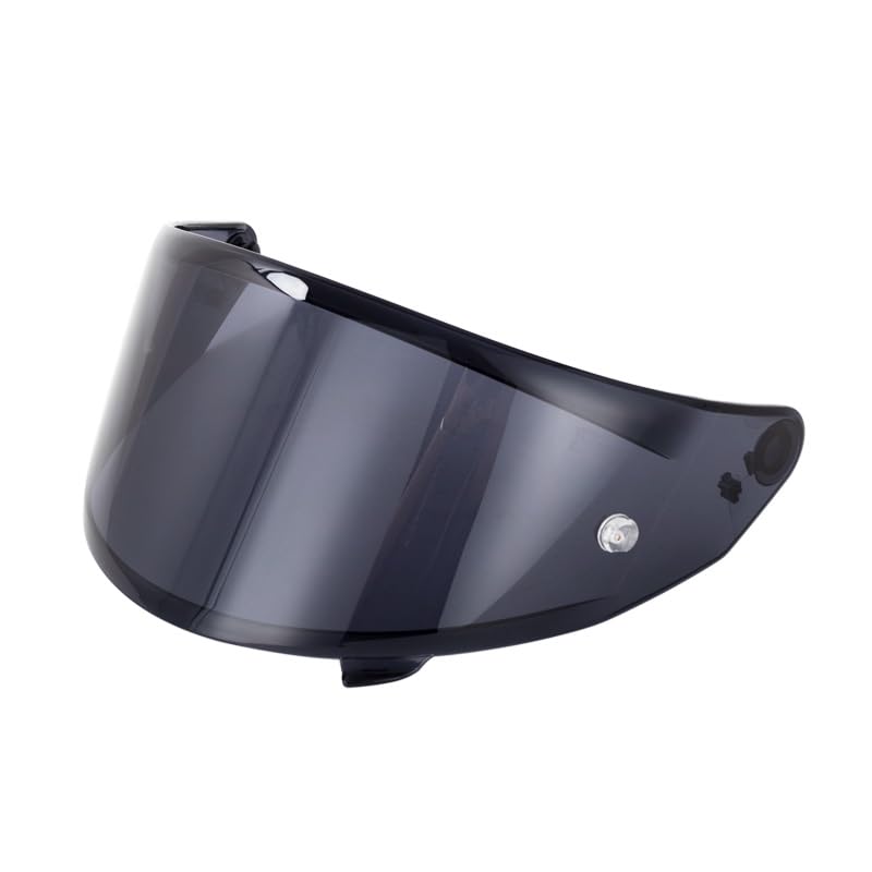 Generisch Visier für Suomy Stellar Speedstar Track-1 TX-Pro (Schwarz, rauch), Schwarz, rauch