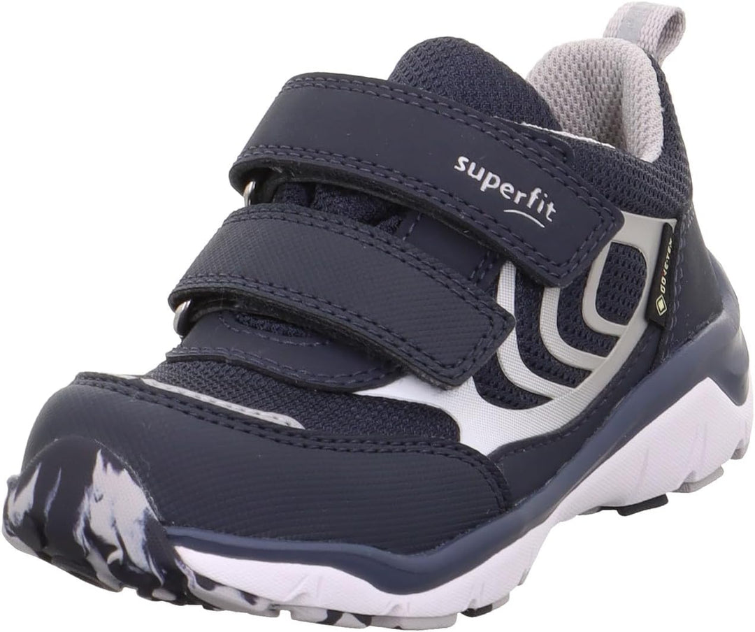 Superfit Jungen Sport5 Sneaker 21 EU Blau Hellgrau 8010, 21 EU Blau Hellgrau 8010