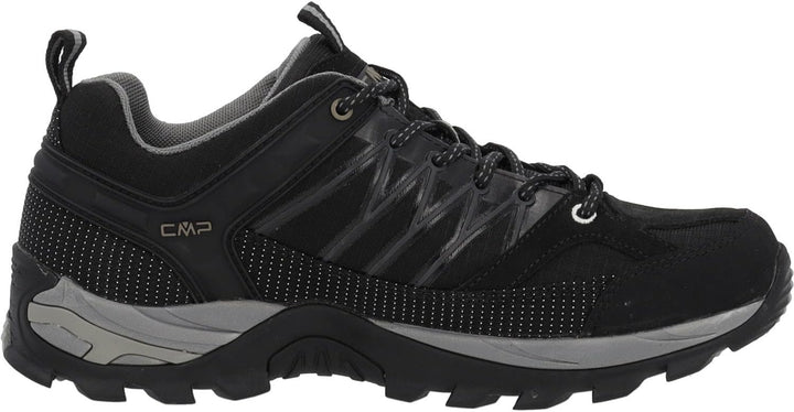 CMP Herren Rigel Low Shoe Wp Trekking-& Wanderhalbschuhe 47 EU Nero Grey, 47 EU Nero Grey