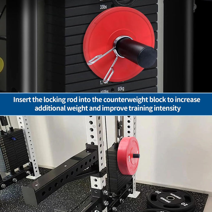 Gym Pin für Zusatzgewicht, Weight Stack Pin Durchmesser 10 mm Länge 110 mm Tragbarer Sport Gewichtss