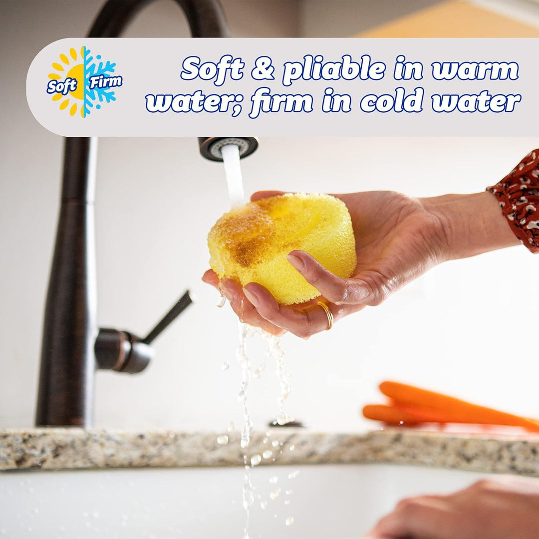 Scrub Daddy Dish Daddy Spülschwamm mit Spülmittelspender, Nachfüllköpfe, Schwamm und Anschlusskopf
