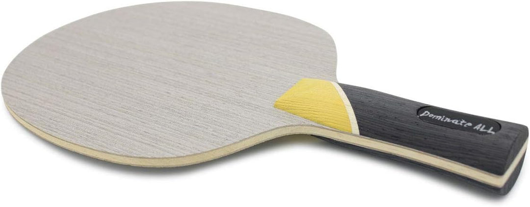 Sauer & Tröger Tischtennis Allround Holz für Noppenspieler | Dominate All | Gerade, Konkav, Konkav