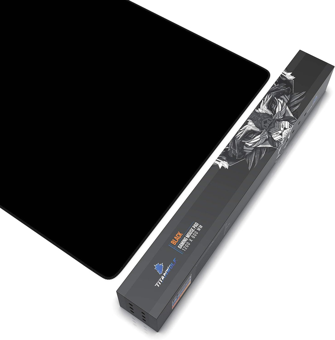 CSL - Übergrösse Mauspad Gaming 1200x600x3mm - XXXL Mousepad gross - Tischunterlage Office Pad Large