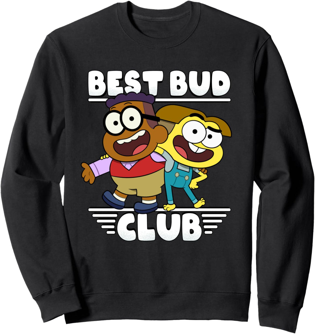 Disney Channel Big City Greens Cricket Remy Best Bud Club Sweatshirt