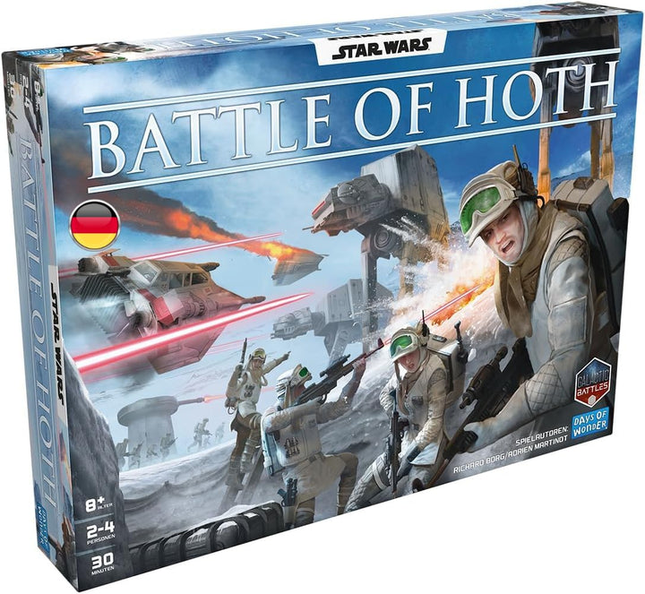 Days of Wonder, Star Wars Battle of Hoth – Strategisches Brettspiel für 2-4 Spieler ab 8 Jahren – mi