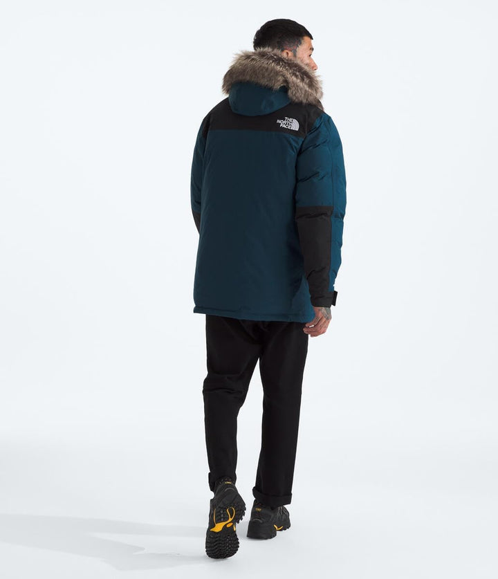 The North Face Herren Mcmurdo Cordovan Jacke XXL Midnight Petrol/Tnf Bla, XXL Midnight Petrol/Tnf Bl