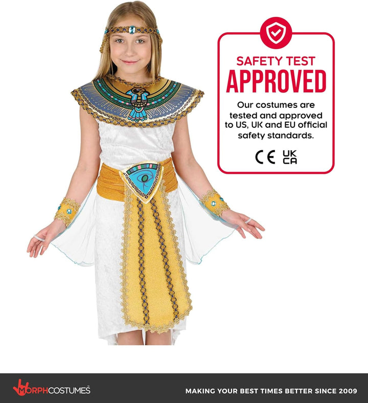 Fun Shack Pharao Kostüm Mädchen, Kostüm Cleopatra Mädchen, Cleopatra Kostüm Mädchen, Faschingskostüm