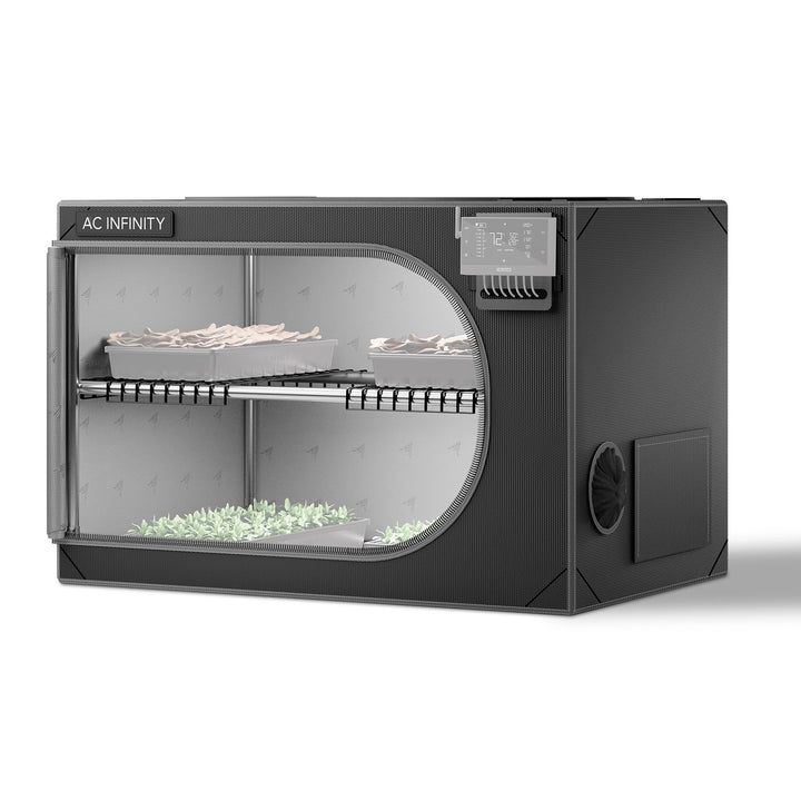 AC Infinity CLOUDLAB Propagation Zelt 60 × 60 × 90 cm – Advance Anzuchtzelt mit Verstärkungsstangen,