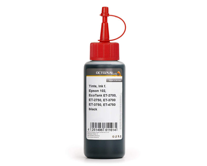Nachfülltinte kompatibel für Epson 102, 111, EcoTank ET-2700, ET-2750, ET-3700, ET-3750, ET-4750, ET