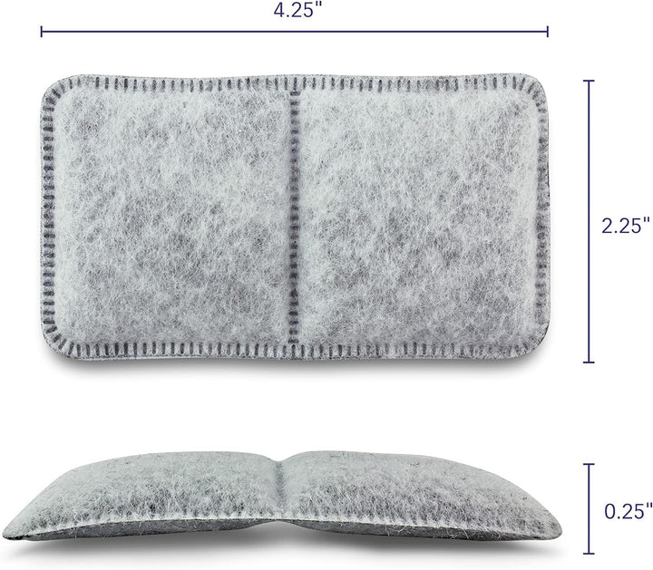 PET STANDARD PetStandard Filter für Petmate Fresh Flow Haustierbrunnen (12 Stück) grau, grau