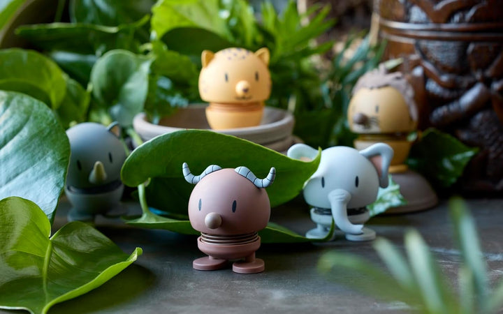 Hoptimist Soft Buffalo, Wackelfigur & Glücksbringer Skandinavisch, Wohnzimmer & Schreibtisch Deko, B