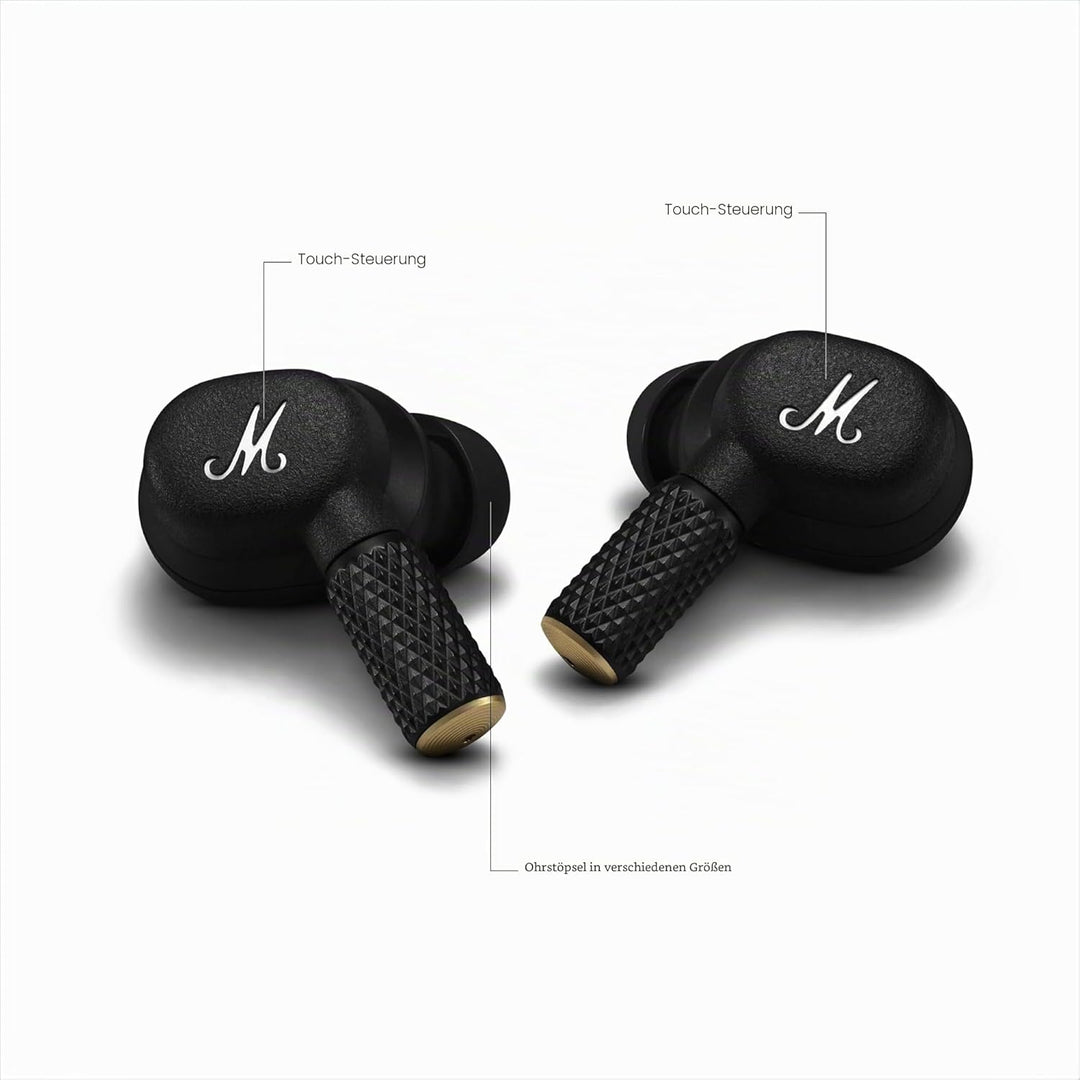 Marshall Motif II ANC – True Wireless Active Noise Cancelling Bluetooth-Kopfhörer, Ohrhörer, 30 Stun