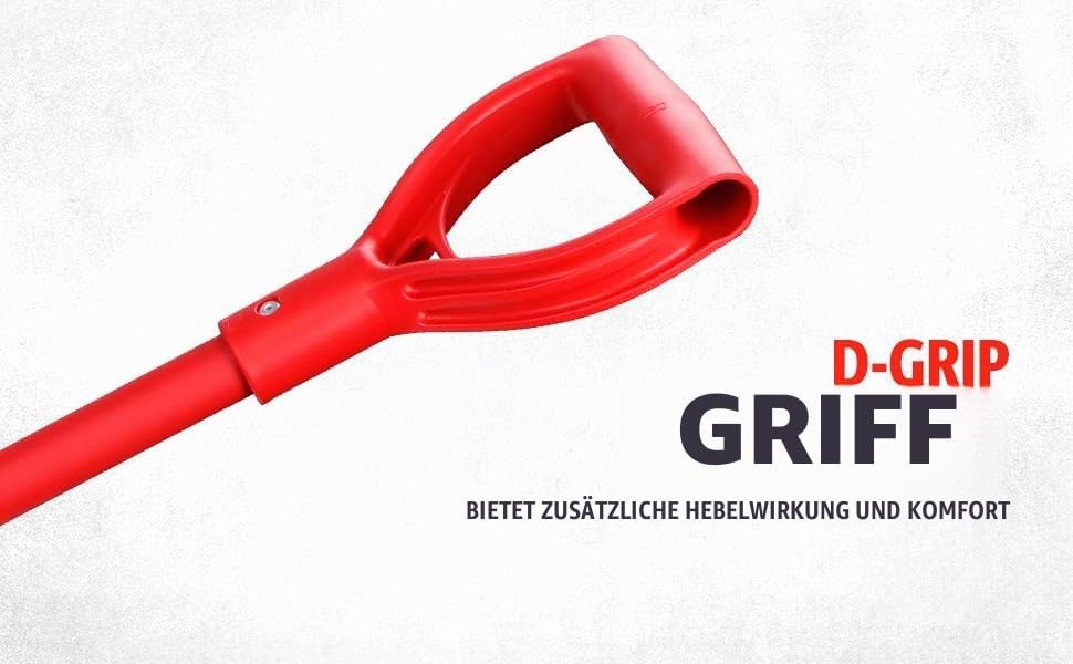WOLF-Garten multi-star® Aluminium-D-Stiel ZM-AD; 3943062 1 Rot, 1 Rot