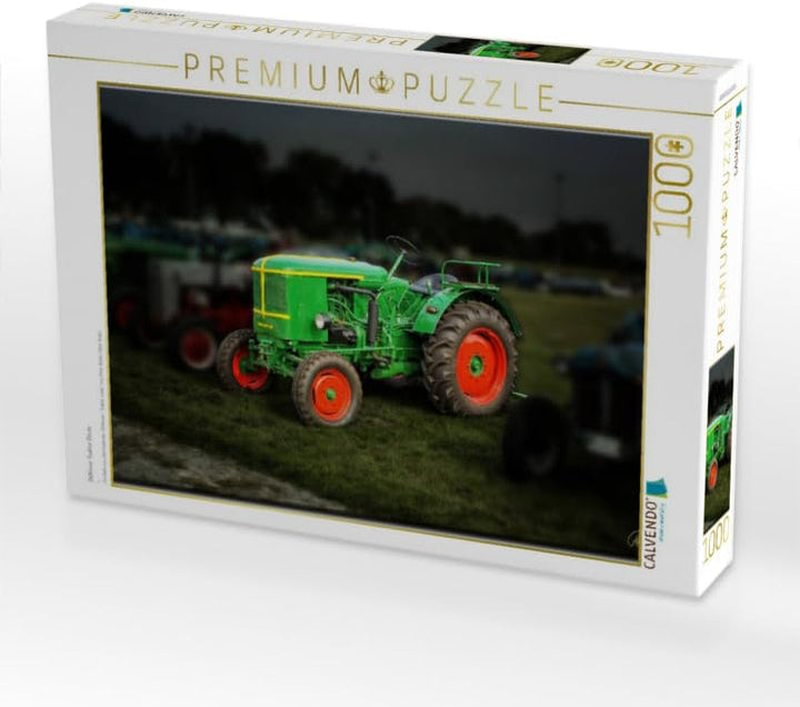 CALVENDO Puzzle Oldtimer Traktor Deutz 1000 Teile Lege-Grösse 64 x 48 cm Foto-Puzzle Bild von Peter