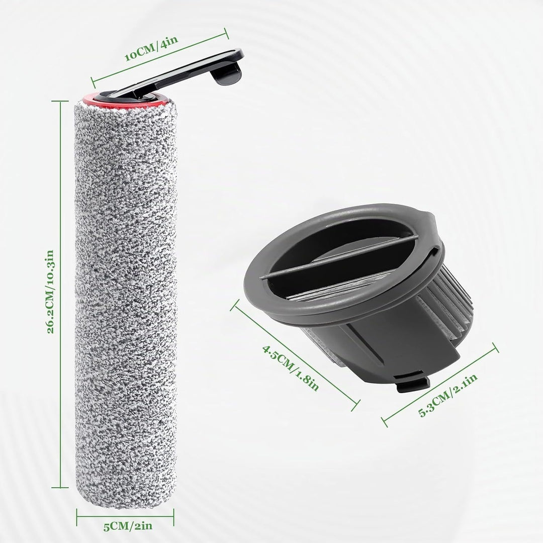 Bürstenrolle + Filter Ersatzteile für Dreame H14 Pro, H14, H14 Dual Nass-und Trockensauger, Zubehör