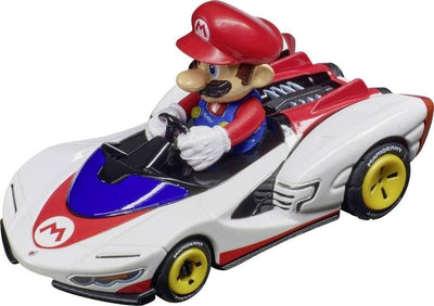 Carrera Go!!! Mario Kart™ - P-Wing Set Rennbahn mit Mario und Yoshi | 2 Slotcars inkl. 2 Handregler