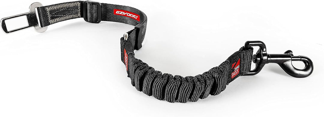EzyDog Anschnallgurt Hund Auto – Click Zero Shock Hundeanschnaller mit Stossdämpfer, verstellbar, ko