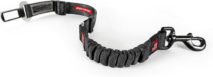 EzyDog Anschnallgurt Hund Auto – Click Zero Shock Hundeanschnaller mit Stossdämpfer, verstellbar, ko