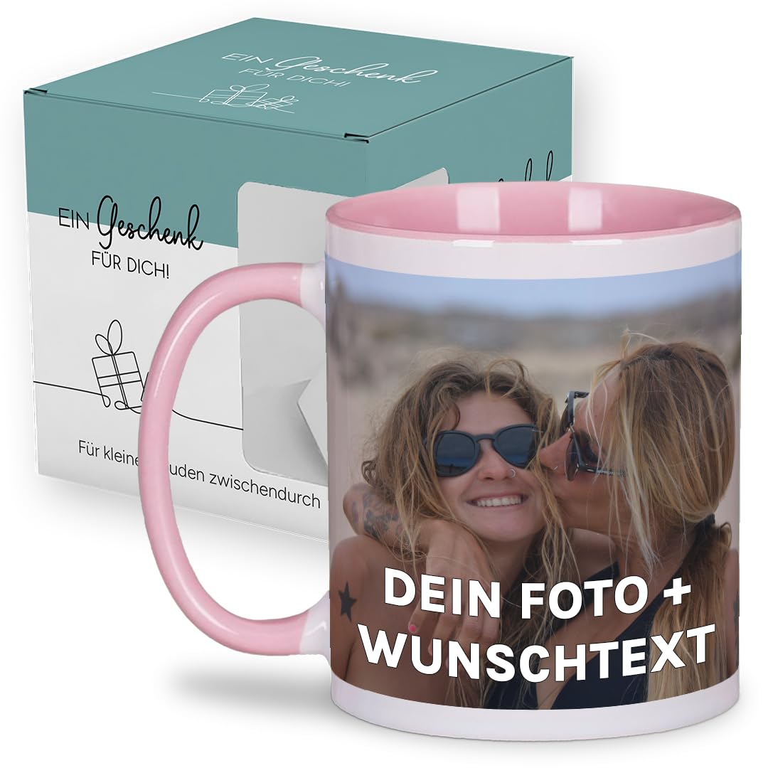 Personalisierte Tasse | personalisiert mit Foto oder Text | Tasse mit Bild | Geschenkidee | Fototass