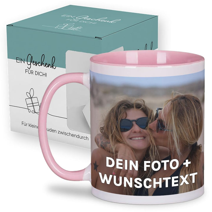 Personalisierte Tasse | personalisiert mit Foto oder Text | Tasse mit Bild | Geschenkidee | Fototass