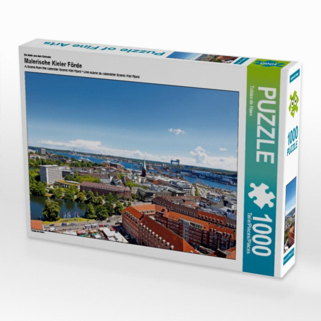 CALVENDO Puzzle Malerische Kieler Förde 1000 Teile Lege-Grösse 64 x 48 cm Foto-Puzzle Bild von www.F