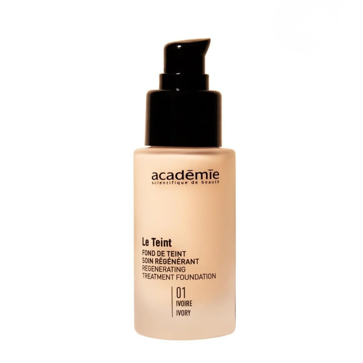 Academie Fond de Teint NR 1 Ivory 30ml Make Up 30 ml (1er Pack) Beige, 30 ml (1er Pack) Beige