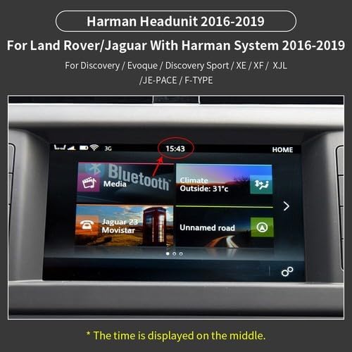 8 Zoll Wireless Carplay Android Auto Retrofit Kit Decoder mit Auto Rückfahrkamera für Land Rover/Jag