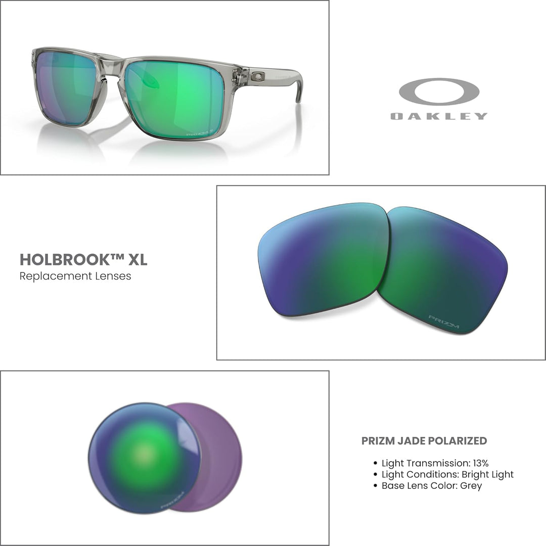 Oakley Original Holbrook XL OO9417 Ersatzgläser für Damen und Herren, inklusive Oakley Mikrofasertuc