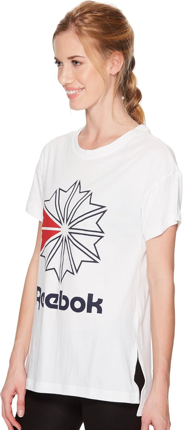 Reebok Classics T-Shirt White/collegiate Navy XS, White/collegiate Navy XS