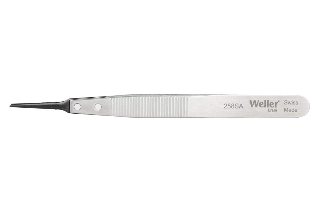 Weller Erem 258SA Präzisionspinzette mit Kunststoffspitzen und Ergonomisch Geformte Griffe Bieten Hö