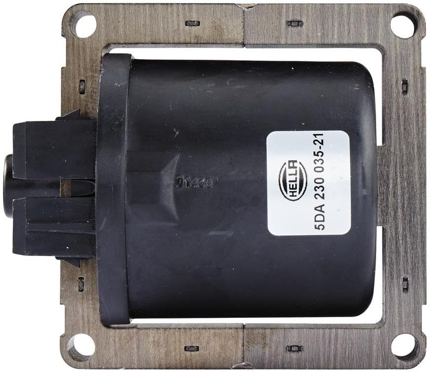 HELLA 5DA 230 035-211 Zündspule - 2-polig - Zündspule zum Verteiler - geschraubt - mit Zubehör