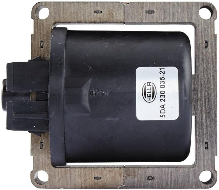 HELLA 5DA 230 035-211 Zündspule - 2-polig - Zündspule zum Verteiler - geschraubt - mit Zubehör