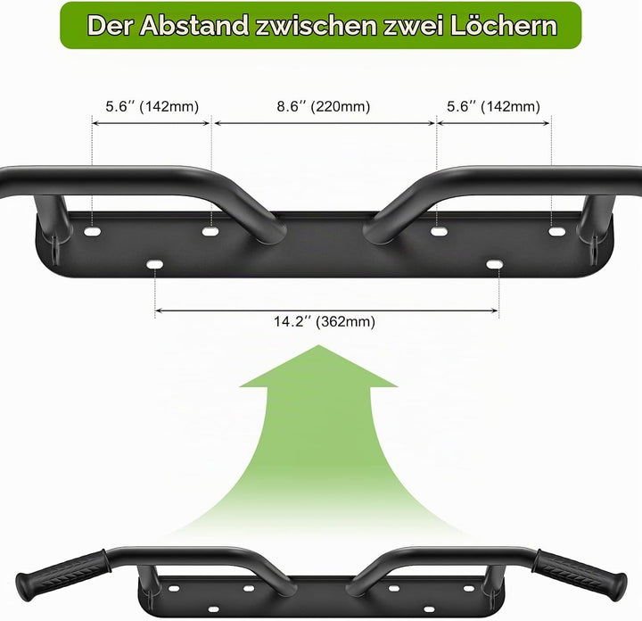 SELEWARE Klimzugststange Wand Klimmzugstange Wandmontage - Multifunktionale Pull Up Bar Türrahmen De