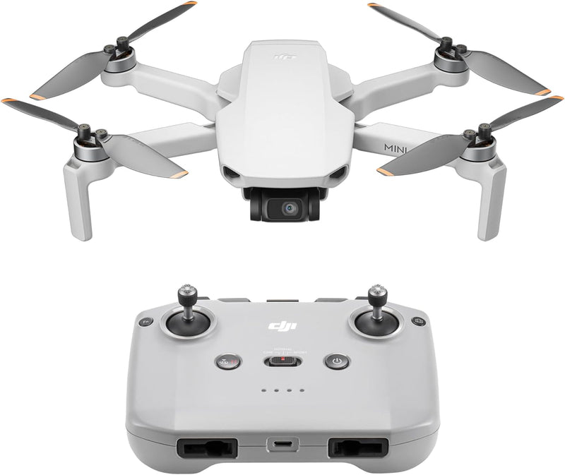 DJI Mini 4K, Drohne mit 4K UHD Kamera für Erwachsene, unter 249 g, 3-Achsen Gimbal Stabilisierung, 1