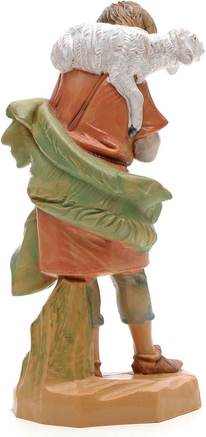 Holyart Figur Hirte mit Schaf auf den Schultern 12 cm Fontanini