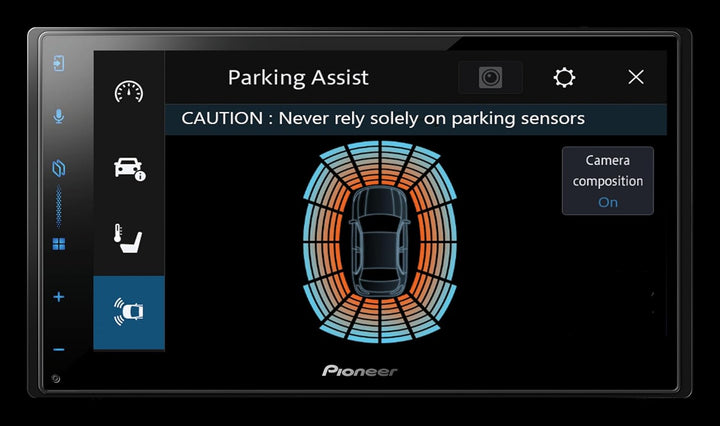 Pioneer SPH-DA77DAB-AN 2DIN Mediacenter, kapazitives 6,8" Touchpanel, mit Wi-Fi, Bluetooth, Apple Ca