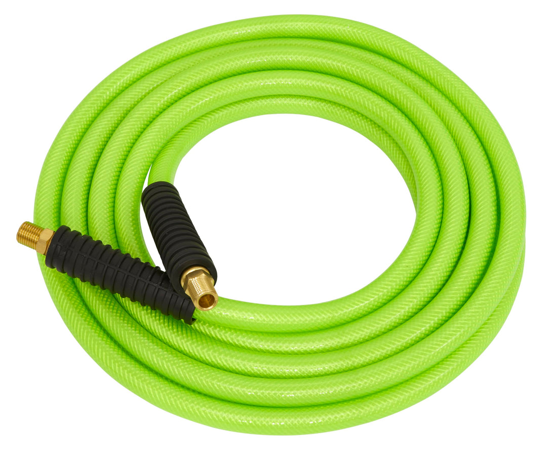 Sealey AHFC10 Hochsichtbarer Luftschlauch mit 6,35 mm BSP-Verbindungen, 10 m x 8 mm Ø 10m x 8mm Ø, 1