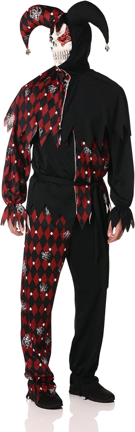 California Costumes Sinister Narr Kostüm für Erwachsene, Schwarz, L L Schwarz, L Schwarz