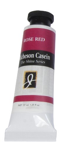 Jack Richeson Künstler Casein Farben, 37-milileter, Rose Rot