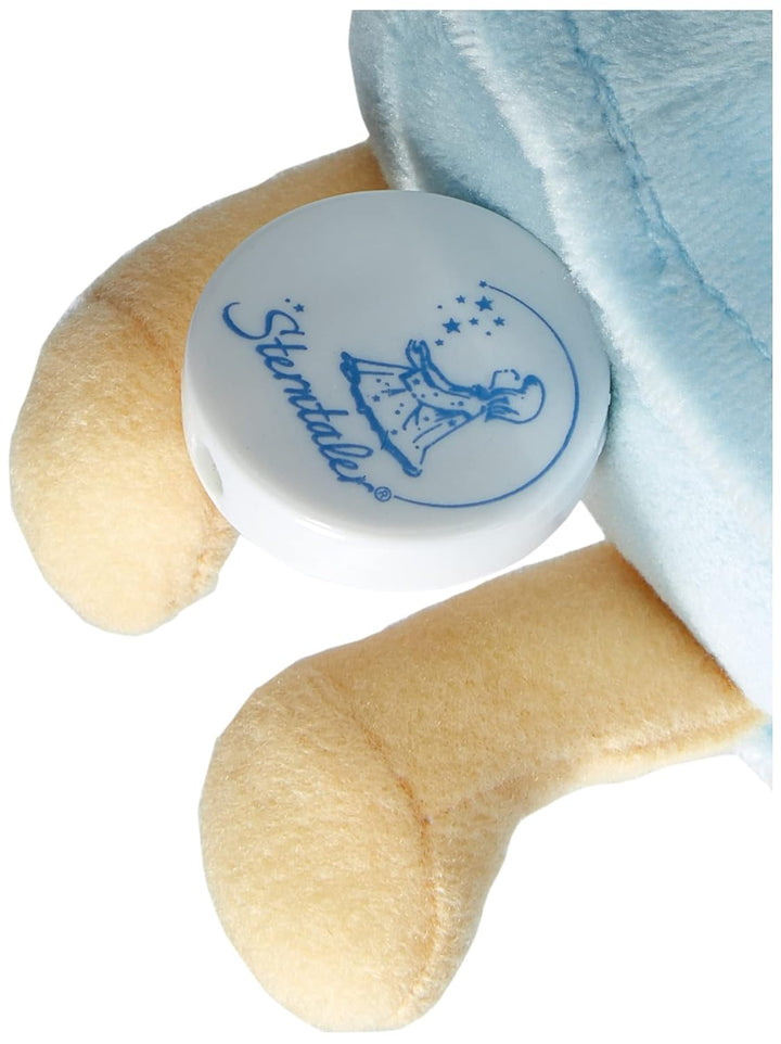 Sterntaler Mini-Spieluhr Schutzengel, Integriertes Spielwerk, Grösse: 17 cm, Blau S (17 cm), S (17 c