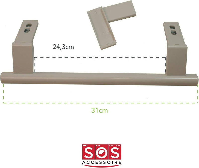 Türgriff, Abstand 244 mm, Kühlschrank, Gefrierschrank 7432602 Liebherr