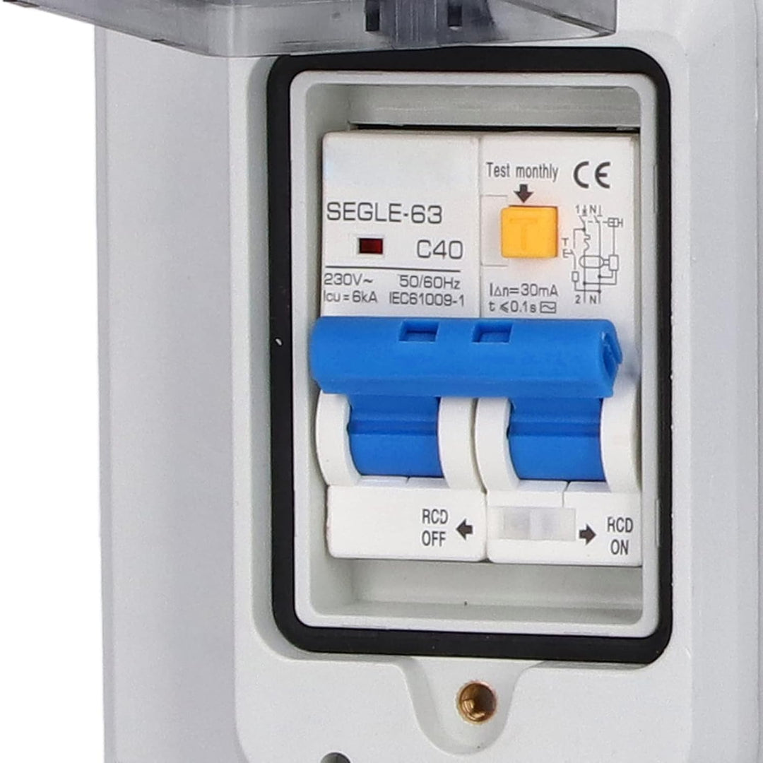 Steckdose, Steckdosenbox ABS Shell 200-250V 10-16A für Innen- und Aussenbereiche