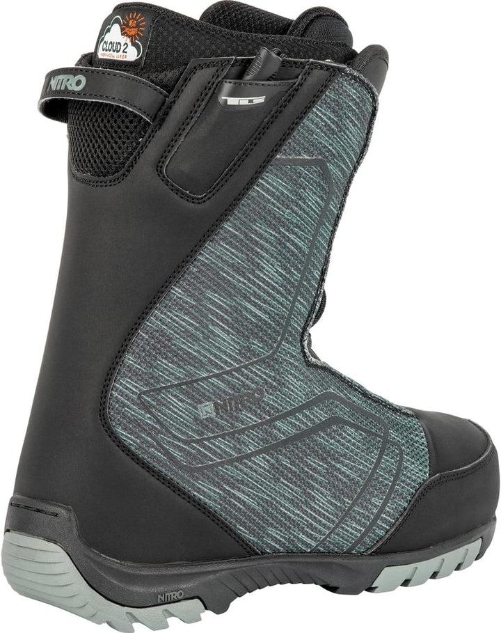 Nitro Herren Snowboardboots Sentinel TLS 22/23 Schwarz MP 27,0 // EU 41 1/3 // US 9, Schwarz MP 27,0