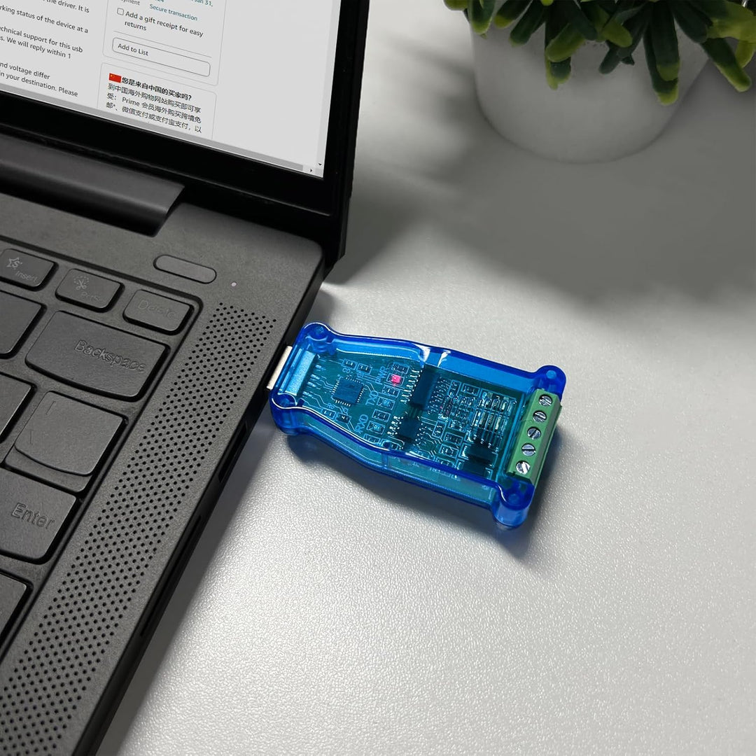 DSD TECH SH-U10 USB-zu-RS485-Konverter für Modbus