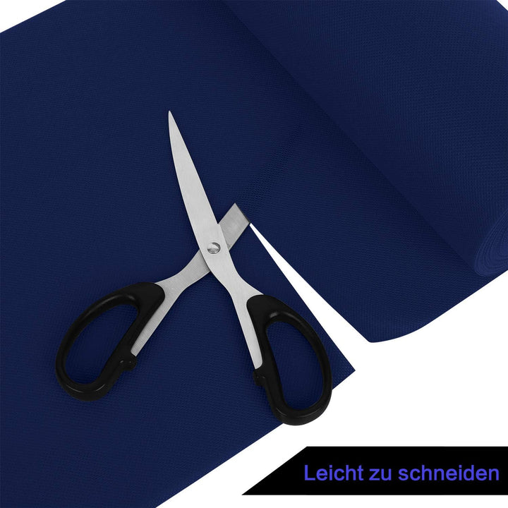Tischdeckenrolle, 1.18 × 25M, Dunkelblau, Einweg Vlies Stoffähnlich Tischdecke Rolle, Meterware Tisc
