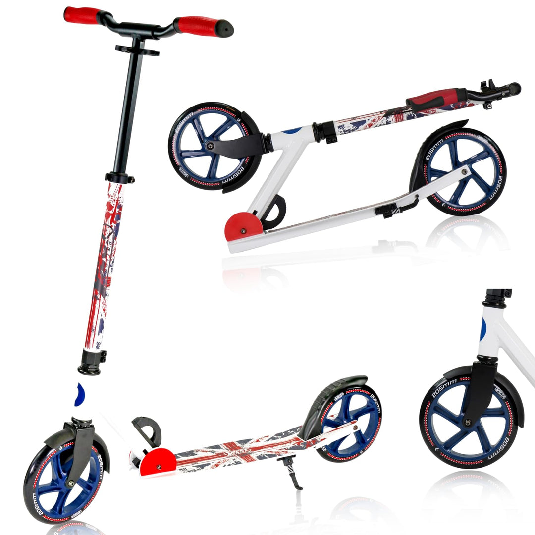 Best Sporting Scooter Erwachsene I klappbarer Roller mit Ständer I hochwertiger City-Roller für Erwa