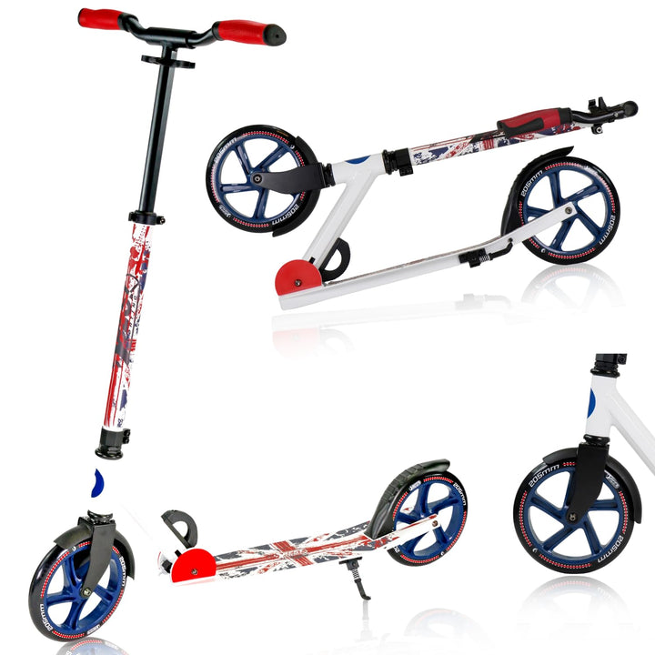 Best Sporting Scooter Erwachsene I klappbarer Roller mit Ständer I hochwertiger City-Roller für Erwa