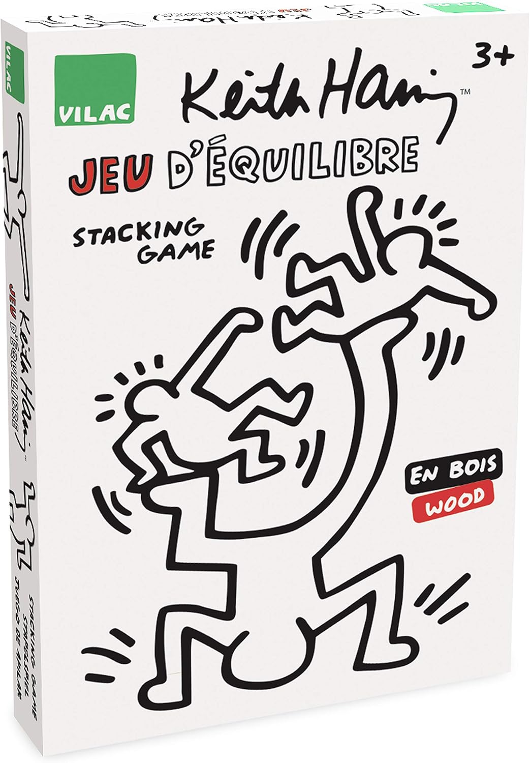 Vilac - Jeu d'équilibre Keith Haring Geschicklichkeitsspiele, Mehrfarbig (9217)