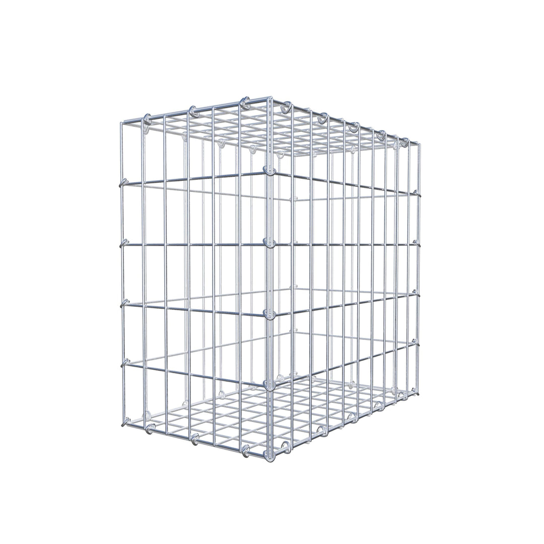 GABIONA Steinkorb-Gabione eckig, Maschenweite 5 x 10 cm, Tiefe 30 cm, Gabione 50 x 50 x 30 cm (L x H
